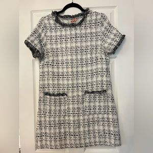 Black & White Tweed Dress
